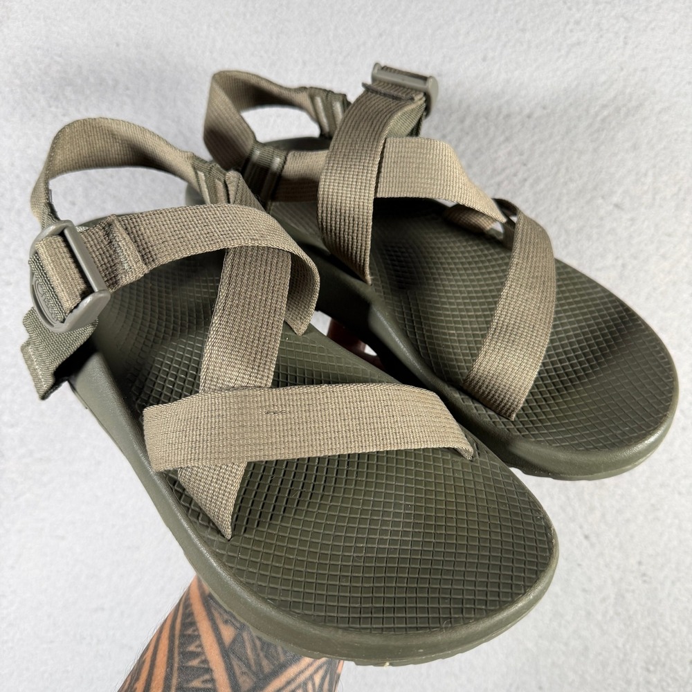 Chaco Z/1 Classic Mens Sandals Olive Green Sport Hiking Water Shoes JCH106851 9